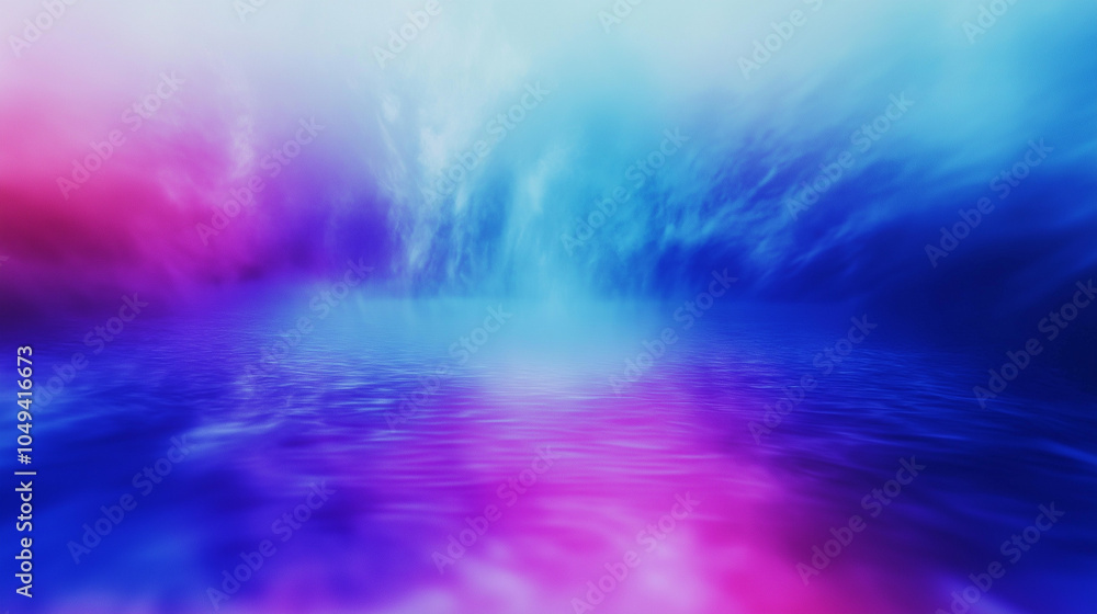 Abstract dreamy water background in pink and blue hues Abstract dreamy water background in pink and blue hues