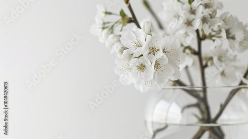 Spring Simple Decoration in the Background - a fresh and charming visual. The spring simple decoration in the background creates an inviting and delightful seasonal scene.