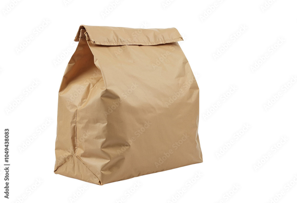 Naklejka premium brown paper bag