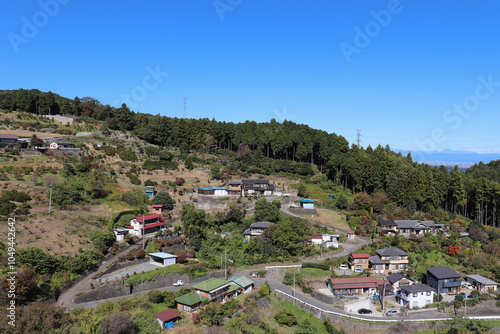 東秩父村の町並み（埼玉県東秩父村）