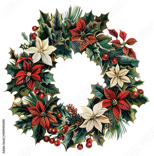 PNG Christmas wreath christmas christmas wreath arrangement.