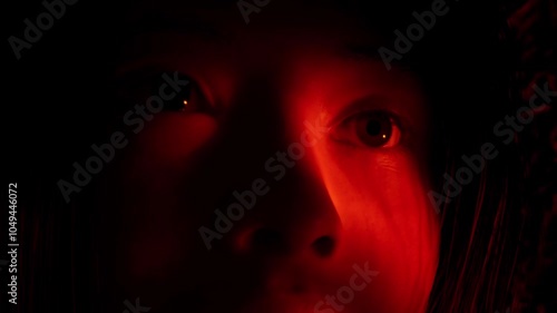 closeup to eagle view under sunset at sunflowers field (3D)