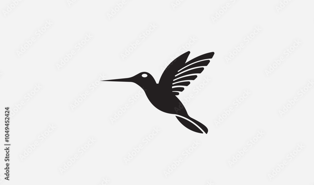 Obraz premium Hummingbird Logo Design - Elegant and Creative Bird Logos for Your Brand