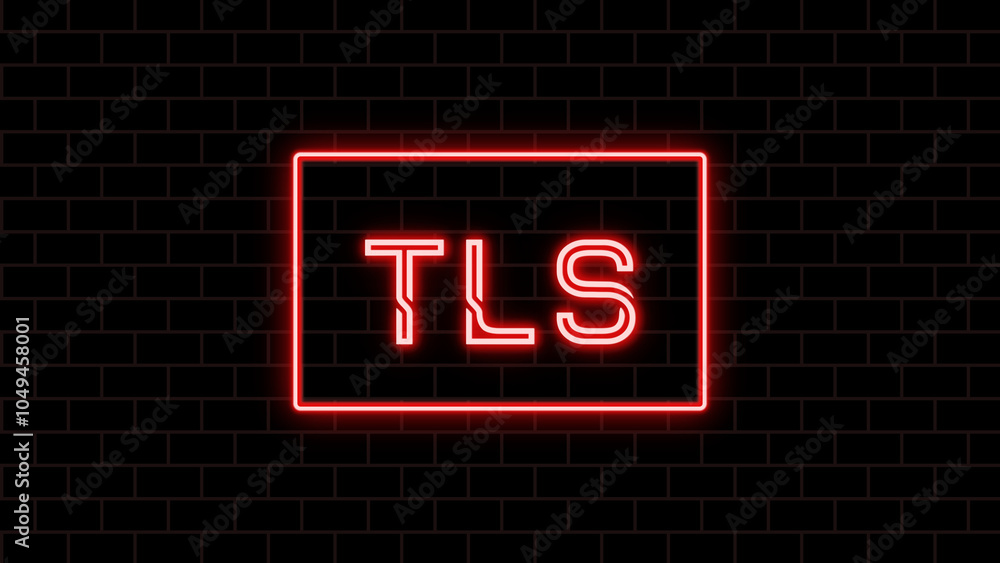 TLS のネオン文字 TLS のネオン文字