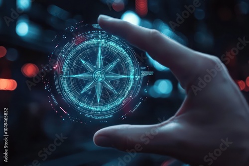 Using digital compass technology, engineers set solar panels for optimal sunlight exposure.