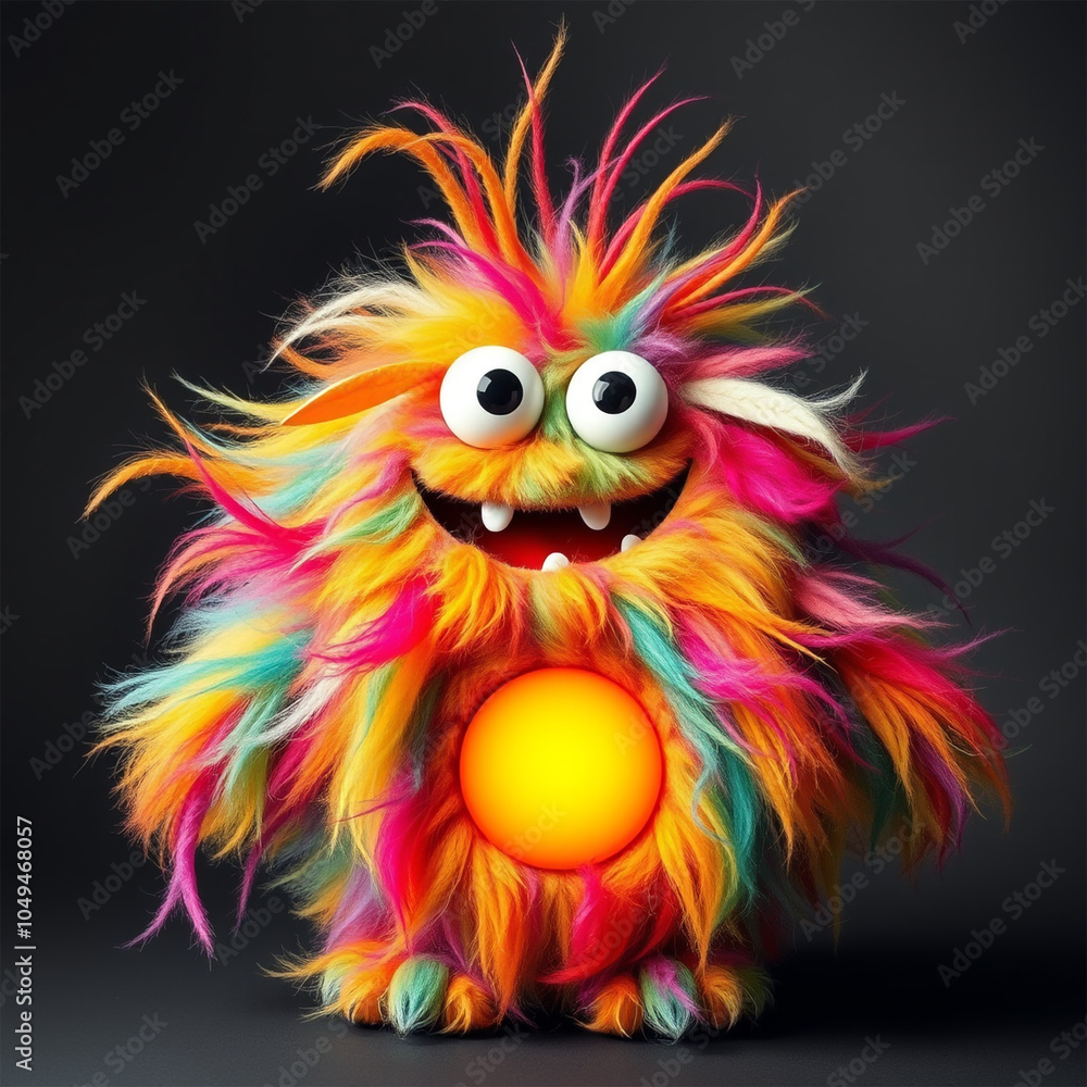 Fototapeta premium cartoon monster book 