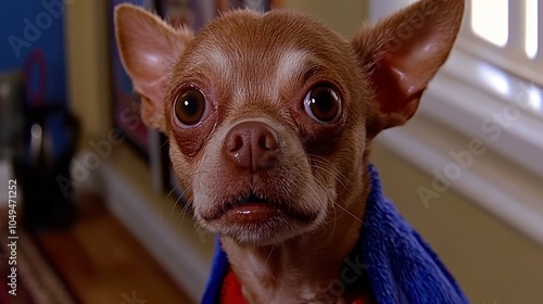 Charming chihuahua captivates hearts with its adorable expressions and unique personality