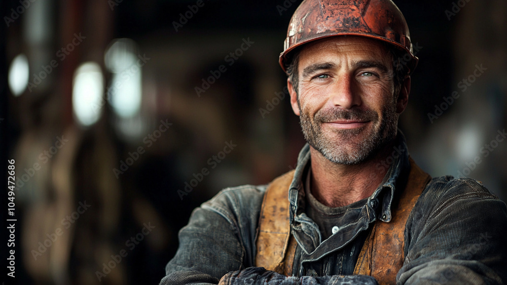Caucasian Man Factory Worker - construction, worker, helmet, man, smiling, portrait, industrial, hands, hard hat, casual, confidence, rugged, men, labor, professional Caucasian Man Factory Worker - construction, worker, helmet, man, smiling, portrait, industrial, hands, hard hat, casual, confidence, rugged, men, labor, professional