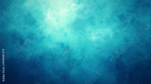 serene underwater scene with gradient of blue hues, evoking sense of calm and tranquility. light filters through water, creating peaceful and ethereal atmosphere