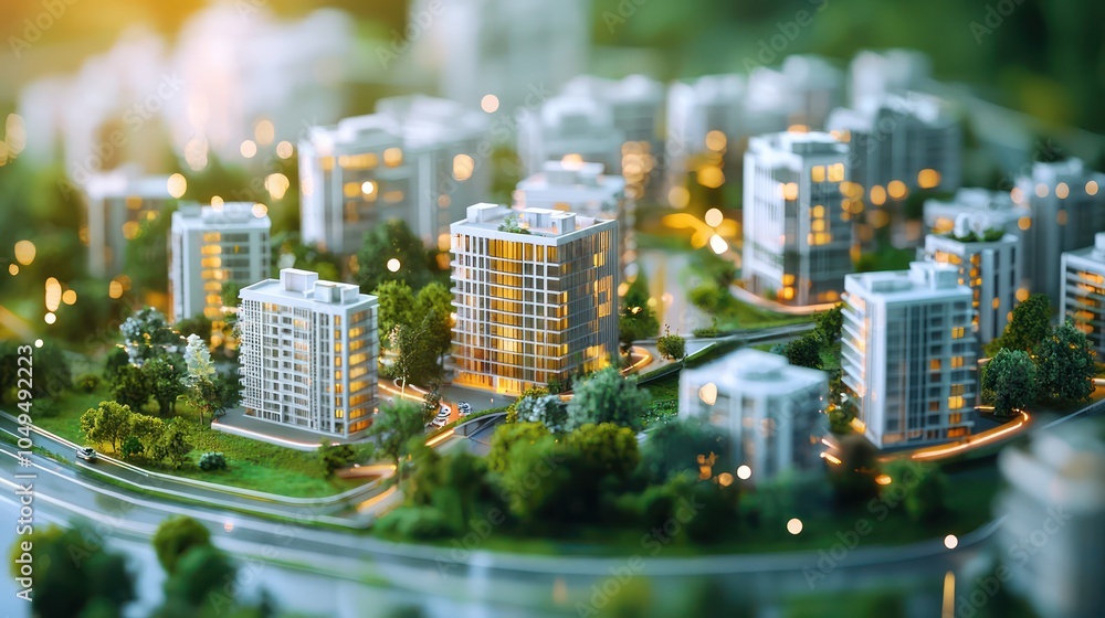 Fototapeta premium Property layout assessments by developers enhanced with digital compass technology.