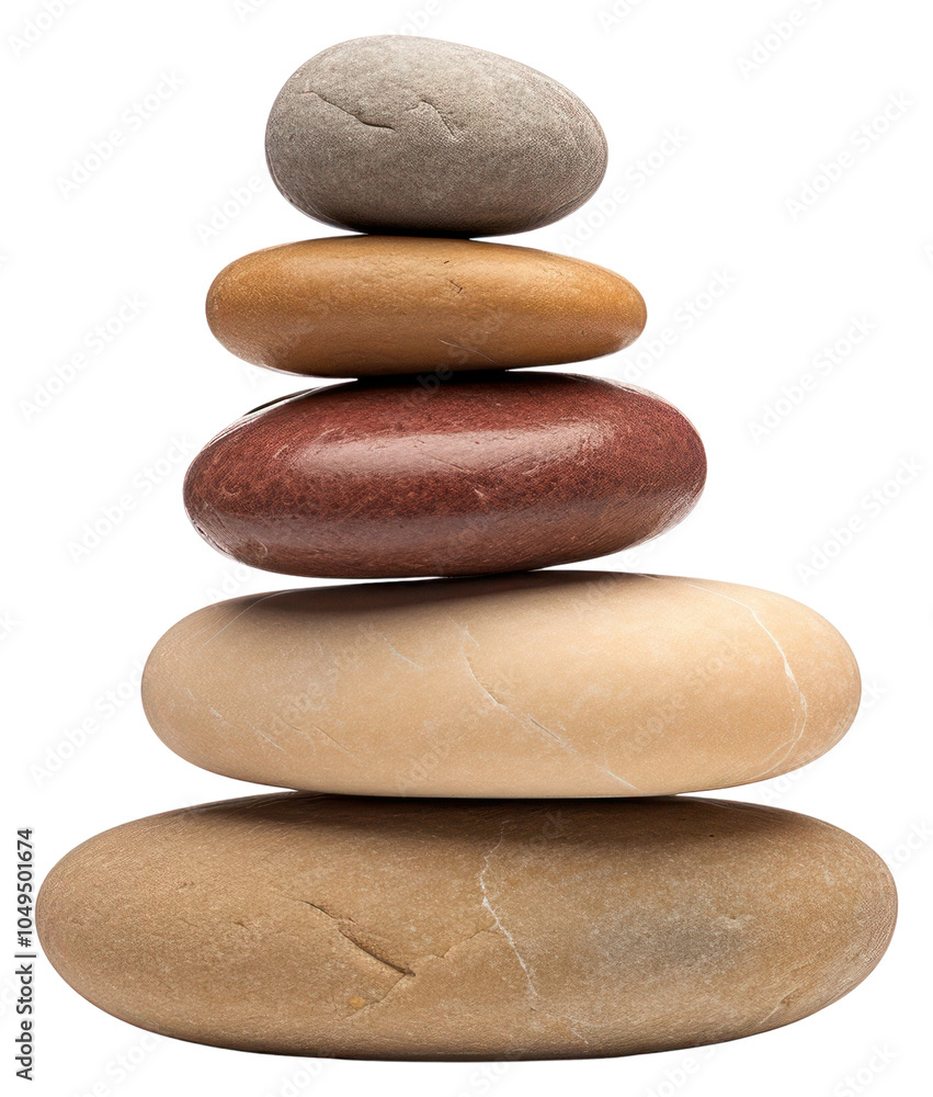 PNG Stack of triple stone balance pebble rock. PNG Stack of triple stone balance pebble rock.