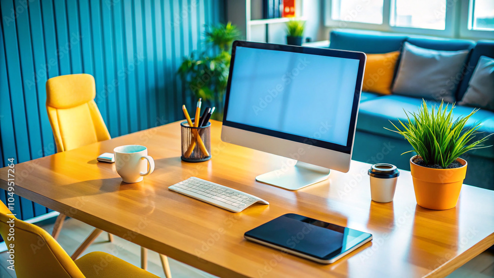Fototapeta premium office interior with a table
