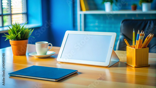 Wallpaper Mural notebook and pen on table Torontodigital.ca