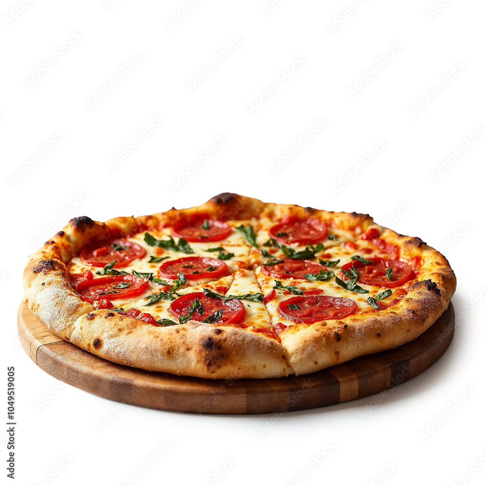 pizza isolated on white background or transparent pizza isolated on white background or transparent