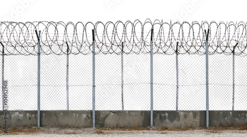PNG Wire fence gate line.