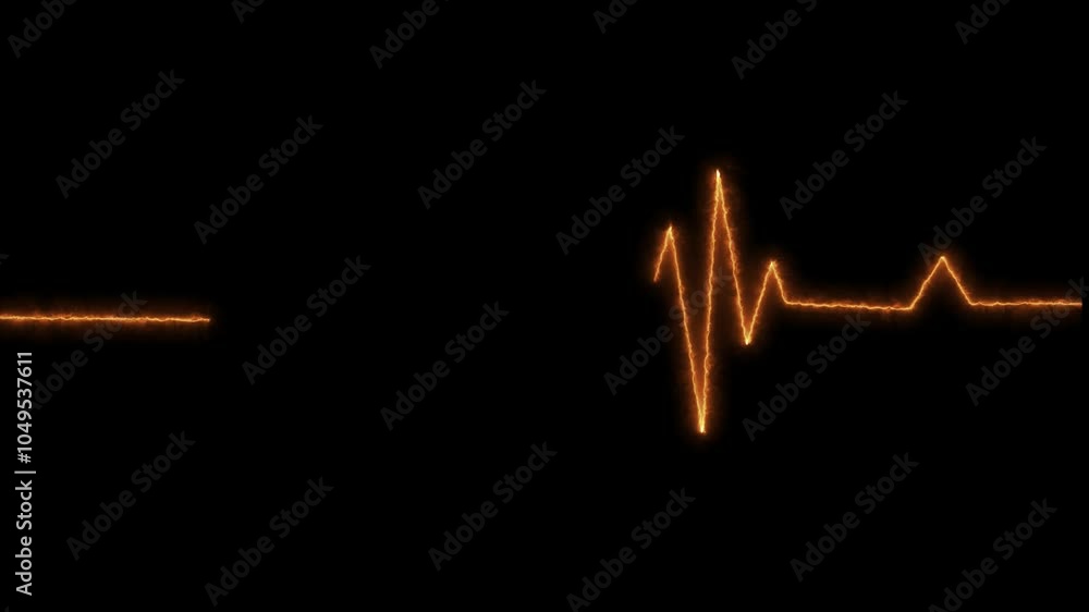 EKG Heartbeat Display Monitor - Motion Graphics, Heartbeat sound wave and heart shape in Light trails style. Neon Digital Heartbeat Plus Animation, glowing neon red color heartbeat animation icon. EKG Heartbeat Display Monitor - Motion Graphics, Heartbeat sound wave and heart shape in Light trails style. Neon Digital Heartbeat Plus Animation, glowing neon red color heartbeat animation icon.