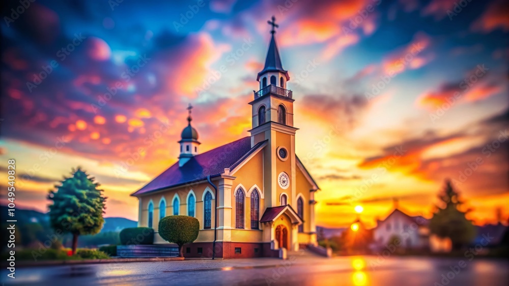 Blurred Church Photography - Out of Focus Architectural Beauty for Stock Images Blurred Church Photography - Out of Focus Architectural Beauty for Stock Images