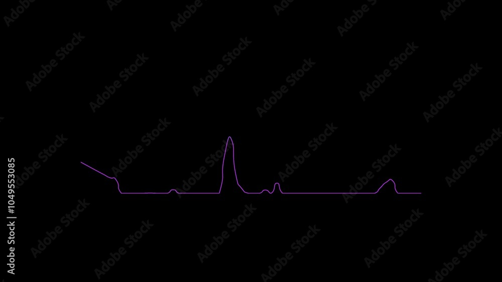 Audio spectrum sound wave effect waveform animation with alpha channel Audio spectrum sound wave effect waveform animation with alpha channel