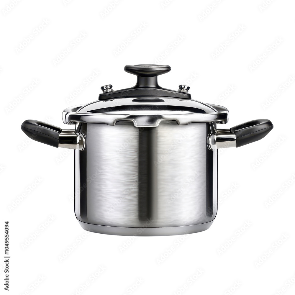 Pressure cooker isolated on a white background. cutout png Pressure cooker isolated on a white background. cutout png