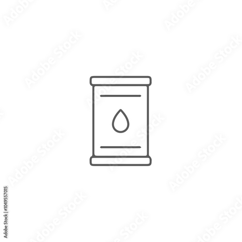 Oil icon symbol vector image Illustration 