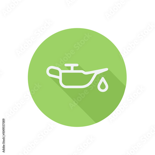 Oil icon symbol vector image Illustration 