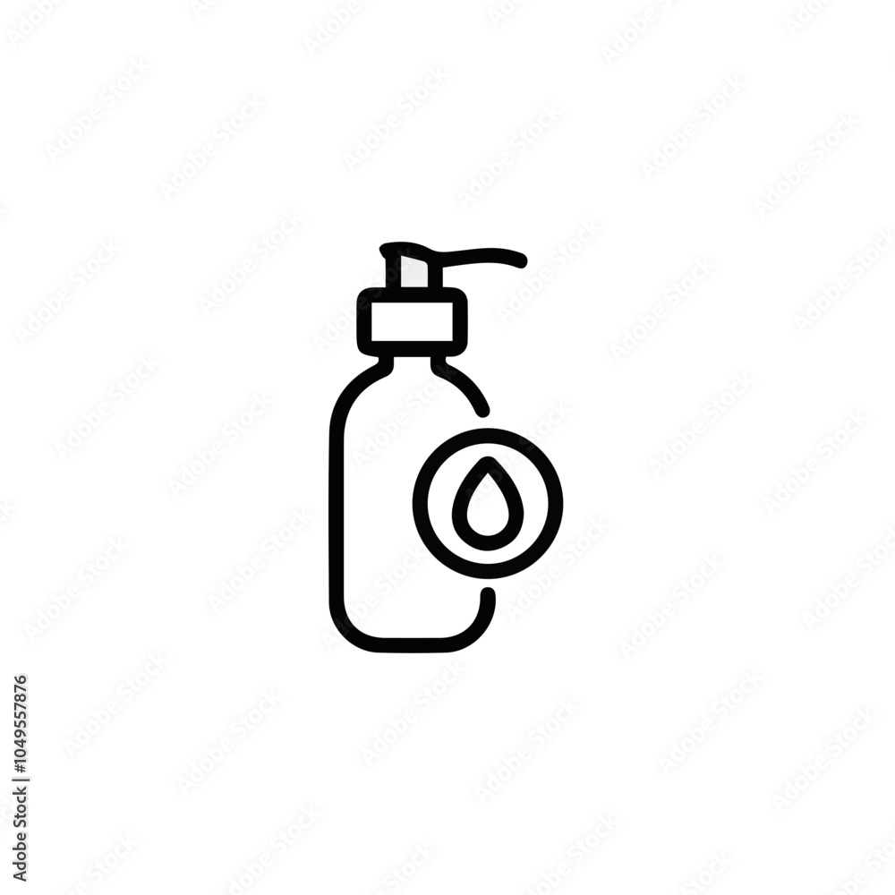 Obraz premium Oil icon symbol vector image Illustration 