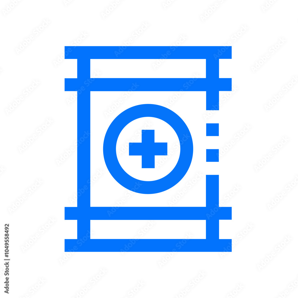 Fototapeta premium Oil icon symbol vector image Illustration