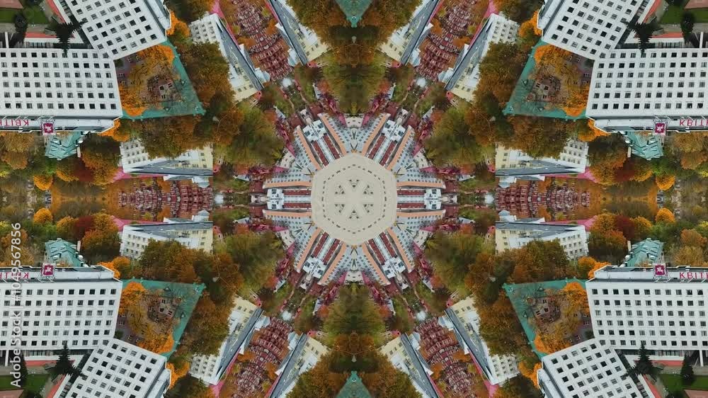 This is a fantastic kaleidoscope of parallel worlds