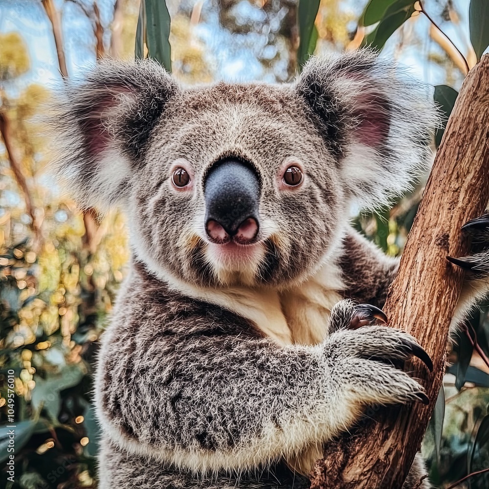 Obraz premium Amazing and closeup image of koala.