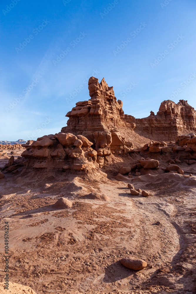 Majestic Rock Formations in Utah's Goblin Valley State Park Majestic Rock Formations in Utah's Goblin Valley State Park