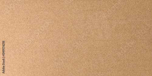 Brown paper texture background. The surface structure of light brown cardboard.