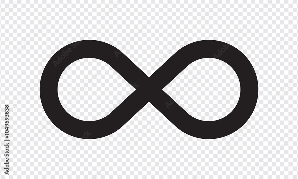 Infinity symbol icon. vector illustration. Infinity symbol icon. vector illustration.