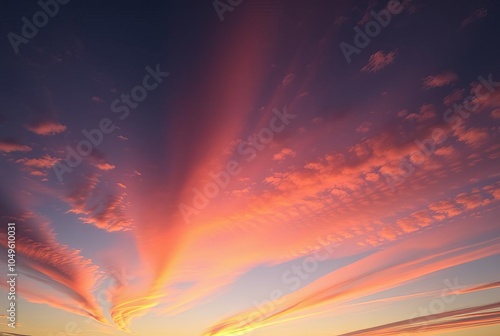 Colorful Skies A kaleidoscope of colors dance across the sky as