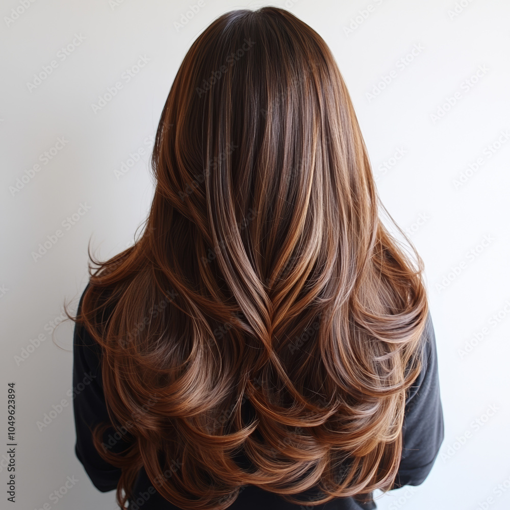 Naklejka premium hair style