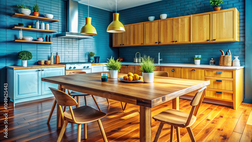 interior of kitchen