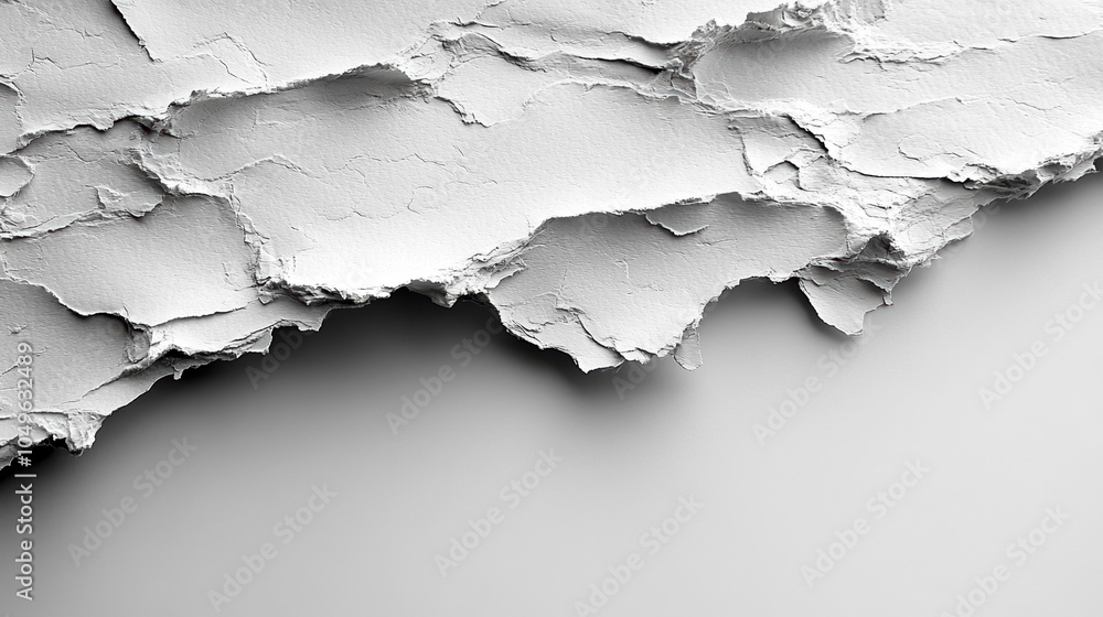 Obraz premium Textured White Paper with Soft Folds for Delicate Design