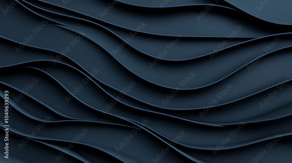 Fototapeta premium Ultrasmooth black wall in seamless 8K, clean template background