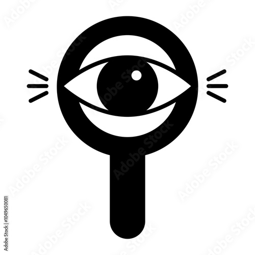sneak peek black icon