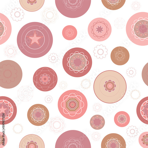 Geometric Stars , lovely  gingham pattern backgrounds
