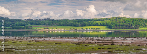 Beauly Firth Panorama with Reflections photo