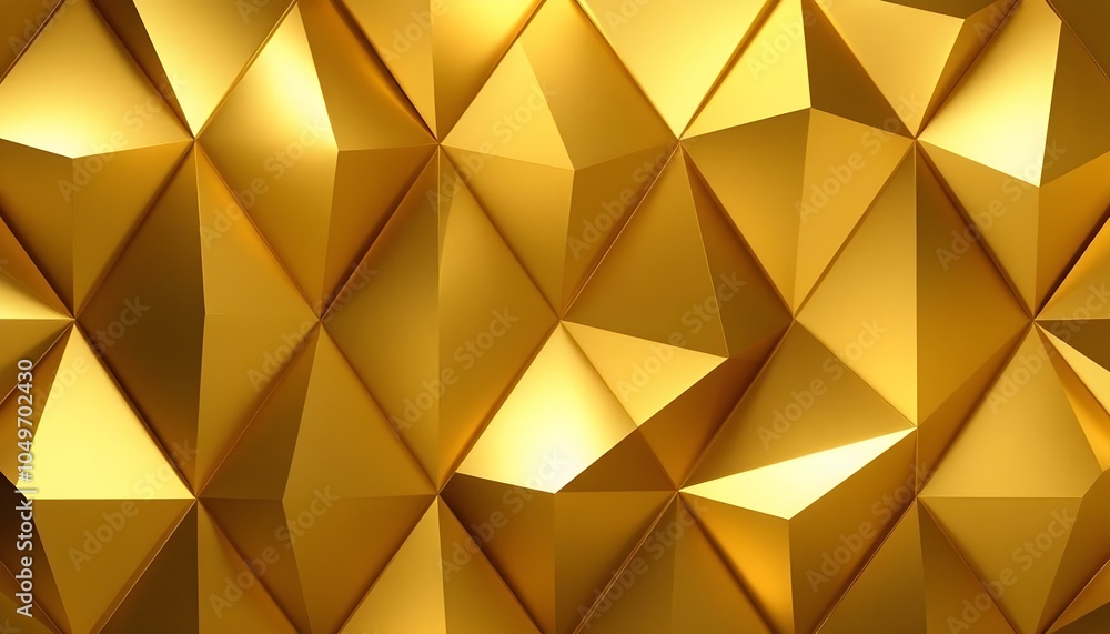 Gold Abstract Background. Luxurious 3D Rendering with Elegant Polygonal Texture. 3d render, abstract gold crystal background, faceted texture, macro panorama, wide panoramic polygonal wallpaper. Gold Abstract Background. Luxurious 3D Rendering with Elegant Polygonal Texture. 3d render, abstract gold crystal background, faceted texture, macro panorama, wide panoramic polygonal wallpaper.