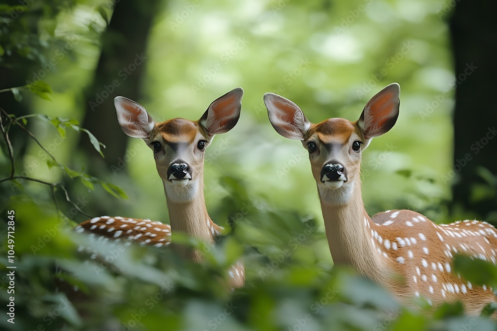 Lively Forest: Wildlife Thriving in Ecosystem Lively Forest: Wildlife Thriving in Ecosystem