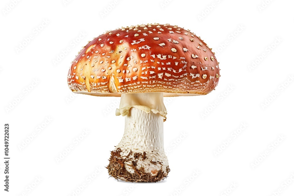 Obraz premium Shimeji mushroom isolated on a white background.