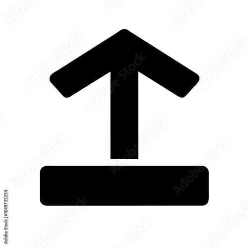 Icon for navigating back to the top of a page