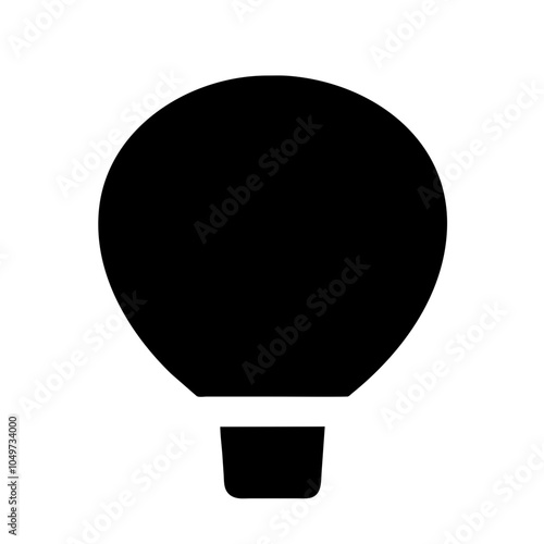 Icon of a colorful balloon for celebrations