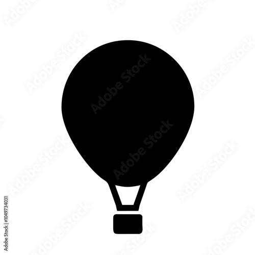 Icon of a colorful balloon for celebrations