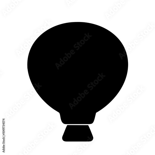 Icon of a colorful balloon for celebrations