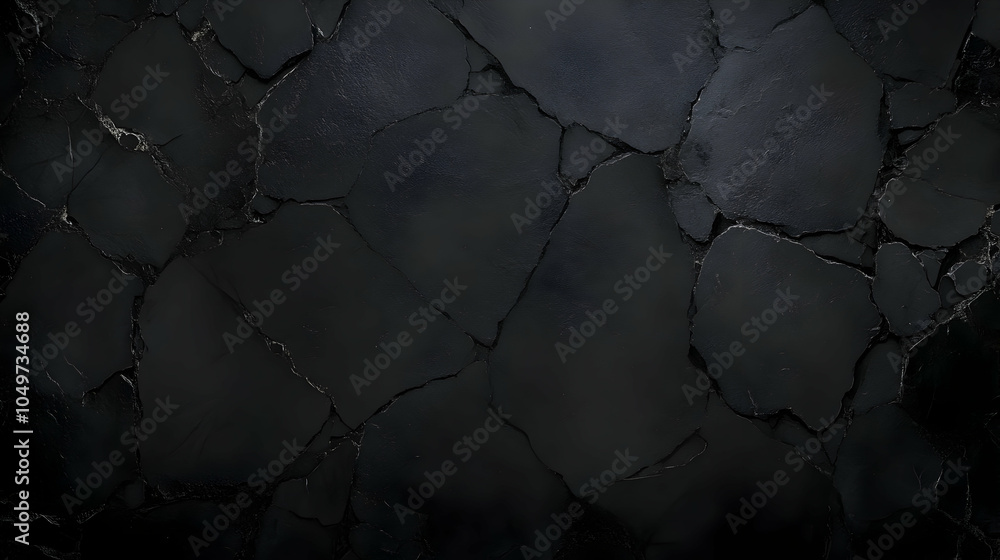 Cracked Black Texture Abstract Background Cracked Black Texture Abstract Background