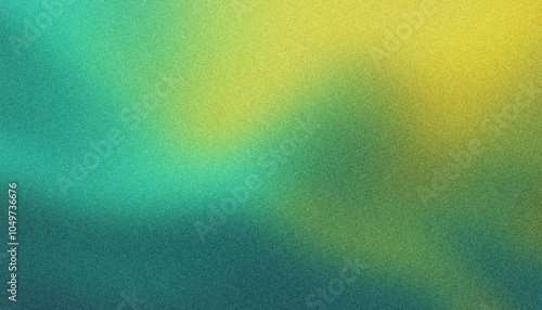 Green and yellow grainy gradient creating a textured, abstract background, suitable for various design projects