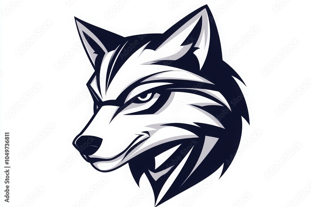 Wolf Head Illustration Wolf Head Illustration